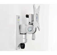 Support mural inclinable pour téléviseur LCD/LED en aluminium, 23, 32, 37 et 42 pouces, avec étagère