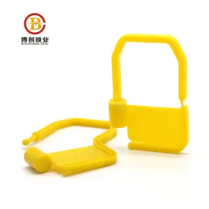 BCL106 sigilli per lucchetto in plastica sigilli per lucchetto in plastica di sicurezza materiale plastica