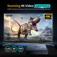 Precio de Fábrica X96 NEX Amlogic S905Y5 2/16GB 4GB/32GB IPTV BOX ATV WiFi 6 4K 8K Set-top Box Android 14 Control Remoto por Voz Smart Box