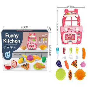 Juego <span class=keywords><strong>de</strong></span> Juguetes <span class=keywords><strong>de</strong></span> Cocina <span class=keywords><strong>de</strong></span> Plástico para Niños MILI, Modelo Nuevo, con Frutas, Verduras y Mesa <span class=keywords><strong>de</strong></span> Comedor - Product Image 2