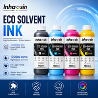 Encre éco-solvant pour Epson XP600 TX800 DX5 1L CMYK Recharge pour impression graphique publicitaire et autocollants en vinyle