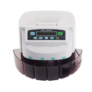 Macchina selezionatrice di monete personalizzabile per Pesos Peruviani, Euro, Brasiliano, Polacco, Canadese, Tailandese, Russo, 110V/220V, con gestione centralizzata per sale giochi - Product Image 4