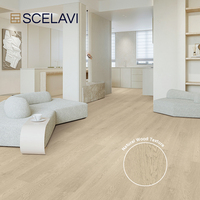 Vente chaude Piso De Vinilico Autoadhesivo Planche de sol en vinyle de luxe 20Mil Cliquez Carrelage de sol en vinyle Danse Plastique Spc Sols en pvc