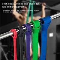 Banda de Resistencia para Fitness, Cuerda de Entrenamiento de Fuerza para Hombre, Bucle Grueso, Entrenador de Dominadas para el Hogar, Yoga, Elastómero Termoplástico
