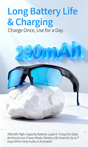 Gafas <span class=keywords><strong>de</strong></span> Ciclismo <span class=keywords><strong>con</strong></span> IA AG041 Directas <span class=keywords><strong>de</strong></span> Fábrica <span class=keywords><strong>con</strong></span> <span class=keywords><strong>Cámara</strong></span>, Fotos HD <span class=keywords><strong>de</strong></span> 1300W, <span class=keywords><strong>Aplicación</strong></span> <span class=keywords><strong>de</strong></span> Traducción por IA, Videollamadas 1080P, Gafas <span class=keywords><strong>de</strong></span> Sol Inteligentes Deportivas <span class=keywords><strong>con</strong></span> IA - Product Image 5