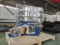Filtro de Aceite con Criba Vibratoria Rotatoria, Capacidad de 500 kg/h, 380 V Trifásico, Dimensiones 600x600x700 mm, Fácil de Operar