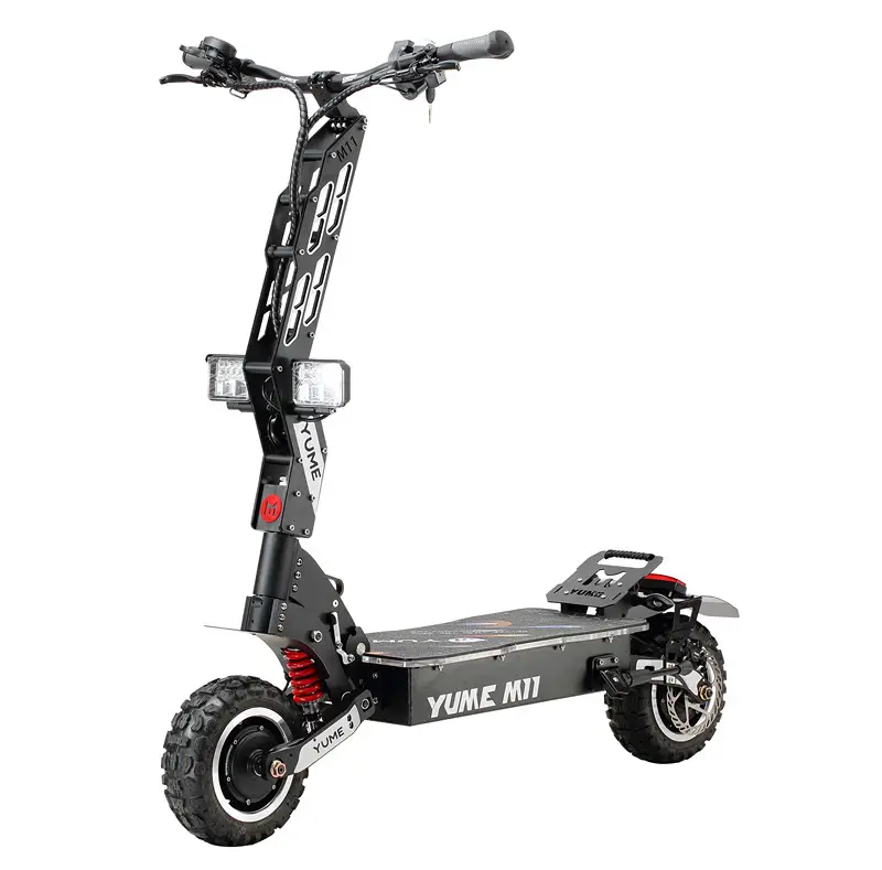 YUME abd depo ucuz fiyat elektrikli scooter 6000w çift motorlu katlanabilir 2 tekerlekli hareketlilik scooter yetişkinler için akrilik panel