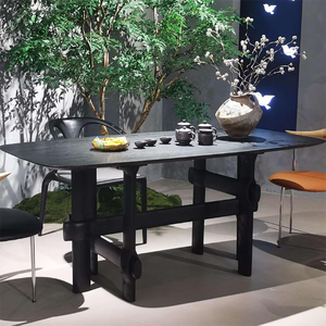 Nuevo estilo, mesa de té de nogal negro norteamericano, mesa de té de madera maciza, mesa sencilla y de gama alta - Product Image 3
