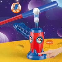 Ensemble de Baseball électrique amusant pour enfants lanceur de balles jouet lanceur de lanceur de balles avec batte télécommandée