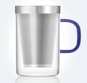 2024 tasses à thé <span class=keywords><strong>en</strong></span> <span class=keywords><strong>verre</strong></span> borosilicate résistant à la chaleur <span class=keywords><strong>infuseur</strong></span> <span class=keywords><strong>en</strong></span> acier inoxydable <span class=keywords><strong>tasse</strong></span> à thé ronde <span class=keywords><strong>en</strong></span> <span class=keywords><strong>verre</strong></span> de grande capacité <span class=keywords><strong>avec</strong></span> poignée bleue - Product Image 6