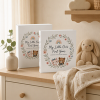 Buku Karton Hardcover Custom Grosir, Cetak Offset, Embossing, Ukuran Kustom, Jilid Karya Seni, Buku Kenangan Anak, Custom
