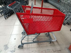 100L drogheria piccolo cestino di <span class=keywords><strong>plastica</strong></span> carrello della spesa con scaffale <span class=keywords><strong>in</strong></span> metallo carrello della spesa per il supermercato - Product Image 6