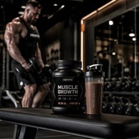 Poudre de Protéine de Lactosérum Personnalisée Saveur Chocolat – Complément Prise de Masse pour la Croissance Musculaire et la Nutrition Sportive – Vente en Gros