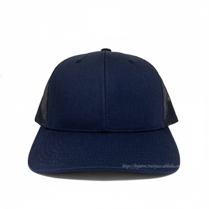 Custom <b>Plain</b> Logo Structured & Breathable Mesh Trucker <b>Cap</b>, Young & Comfortable Streetwear for Adult, Crafted in Vietnam Factory - Product Image 1