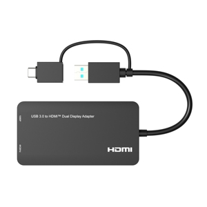 Adattatore grafica Video USB 3.0 USB-A o USB-C a Dual per HDMI per Tablet pz - Product Image 3