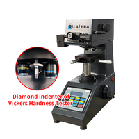 Vickers Hardness Tester Indenter, 136° Regular Square-based Pyramid, square Indentation, Suitable for All Load Ranges.