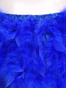 Pantalones cortos de baile para mujer, pantalones cortos con plumas, traje de baile para danza del vientre, latino, chacha, tango, competición internacional de baile de salón - Product Image 3