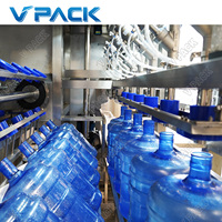 Ligne de remplissage d'eau de 5 gallons, 19 litres, 20 litres, bouteille seau