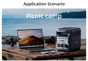 Vente directe d'usine, station d'alimentation portable 1800W 1024Wh LiFePO4, générateur solaire, USB-C 140W, 12 ports de sortie - Product Image 1