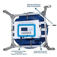Boya Flotante de Monitoreo de Calidad del Agua OEM con Transmisión Solar 4G, Sonda de pH, OD, CE y Turbidez para Agua Dulce y Ambiente Oceánico