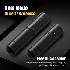 Ambition C1 1900mAh çekirdeksiz Motor 2.0-4.2mm 7-Level ayarlanabilir inme vücut sanatı için profesyonel kablosuz dövme makinesi kalem - Product Image 5