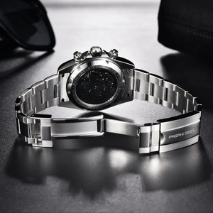Reloj Deportivo Mecánico de Esqueleto PAGANI DESIGN para Hombre, 40 mm, Acero Inoxidable de Lujo, Resistente al Agua 10 Bar, Automático, Zafiro - Product Image 3