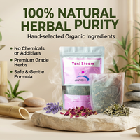 Herbes de vapeur Yoni en gros, biologiques, pour l'hygiène féminine, en vrac, pour la toilette vaginale et la vapeur vaginale