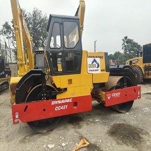 High Quality Dynapac CC421 <b>Used</b> Double Drum Vibratory <b>Roller</b> with DEUTZ Engine 2019 Model Cheap Price - Product Image 1