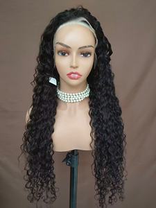 Neues Produkt Wasserwelle Echthaar Perücke Großhandels preis Perücken Anbieter HD Spitze sehr gutes Haar 13*4 HD Spitze Frontal Perücken Anbieter - Product Image 5