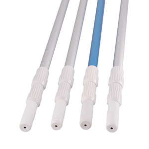 Herramientas y accesorios de limpieza de piscinas con poste telescópico de aluminio de 0,8mm de espesor rentable de fábrica china - Product Image 1