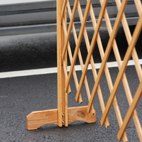China valla de madera de abeto para niños, cerca de madera de cedro, Patio, plantas de escalada, puerta de perro, seguridad