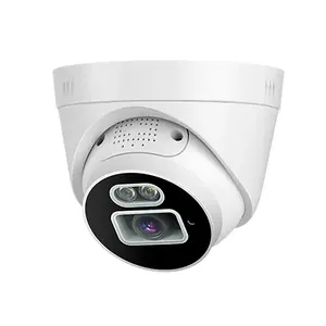 2023 poe câmera de vigilância inteligente, ip 2 vias áudio inteligente cofre poe cor completa na noite cctv stock