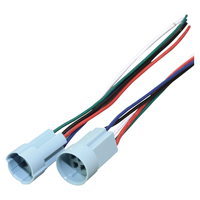 Interrupteur à bouton-poussoir métallique étanche 12/16/19/22 mm, éclairé par LED, momentané ou à enclenchement, IP67, pour applications automobiles, marines et industrielles