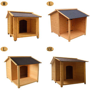 Prefabricado de lujo grande al aire libre móvil personalizado grande de madera exterior aves de corral gato perro jaula mascota <span class=keywords><strong>Ciges</strong></span> casa muebles productos perrera - Product Image 4