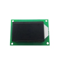 Pantalla LCD Monocromática HTN con Retroiluminación Azul Blanca, Módulo de Pantalla de 7 Segmentos Personalizado de 73.2x50mm, 12 Horas, 3.3V COB+Zebra para UPS