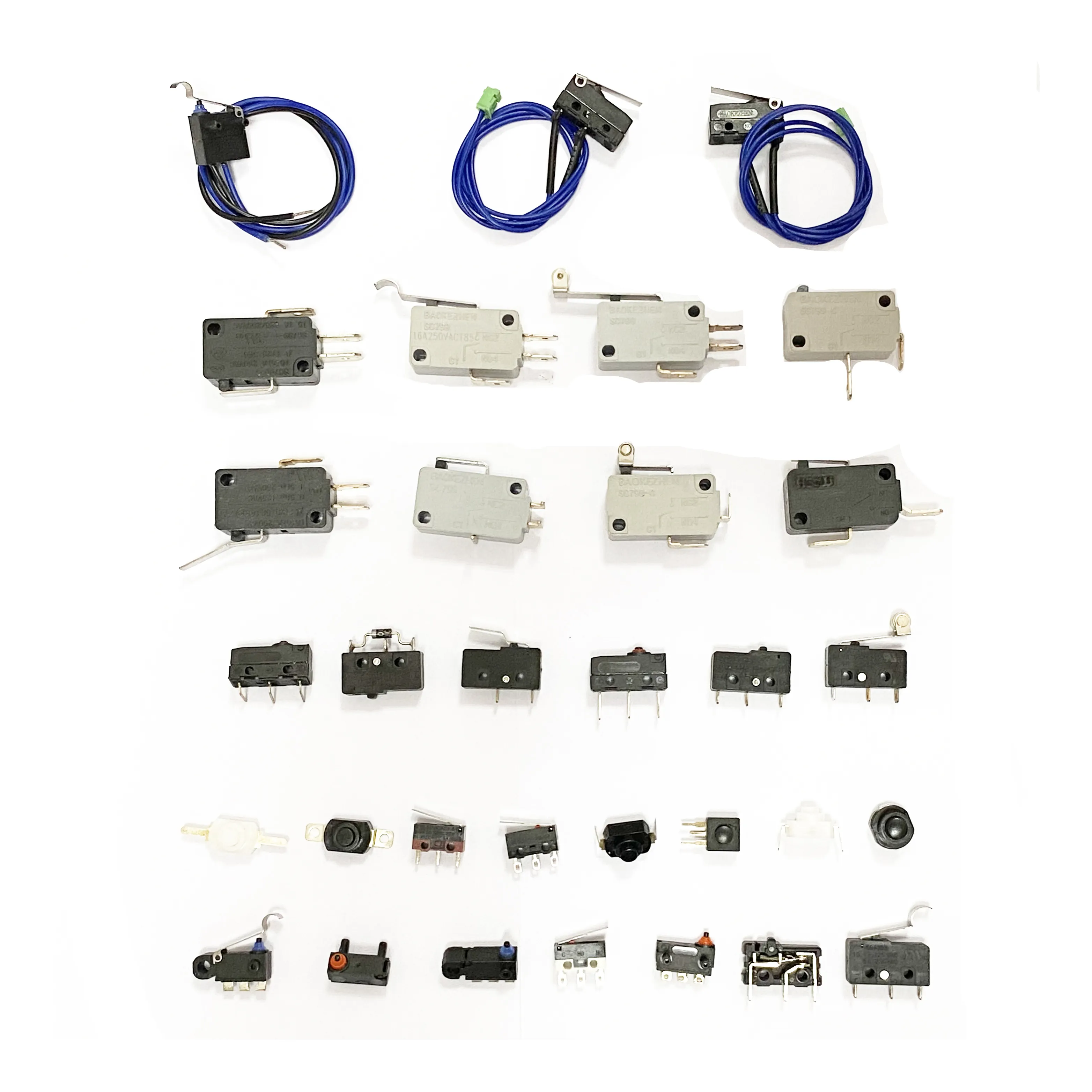 เตาอบไมโครเวฟ SC799 On-Off Metal Strip Lever Micro Switch 15a T125 5e4เมาส์ Mini Micro Switch สำหรับหม้อทอดไฟฟ้า