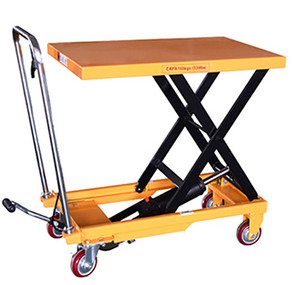 Tijera de elevación portátil, minimesa de elevación Manual, carrito extraíble - Product Image 3