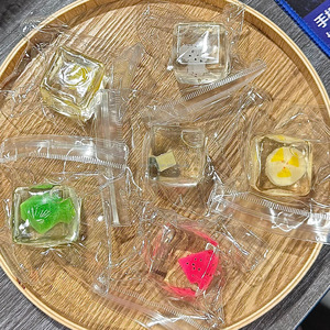 Fruit TPR Squeeze Toy Summer Limited Watermelon Ice Cube <b>Squishy</b> Toy Rebound Stress Relief Square Squeeze Toy for Adults Kids - Product Image 4