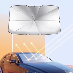 Parasol para Parabrisas, Protección Contra Rayos Solares y Daños por Calor, Mantiene el Interior Fresco, Protección UV Negra - Product Image 5