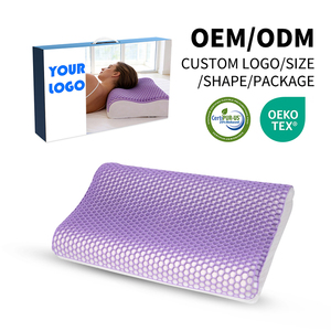 Almohada Cervical Ergonómica <span class=keywords><strong>y</strong></span> Transpirable JeeBay, <span class=keywords><strong>de</strong></span> Espuma Viscoelástica TPE con Rejilla <span class=keywords><strong>de</strong></span> Gel, para Aliviar el <span class=keywords><strong>Dolor</strong></span> <span class=keywords><strong>de</strong></span> <span class=keywords><strong>Cabeza</strong></span> <span class=keywords><strong>y</strong></span> <span class=keywords><strong>Cuello</strong></span> - Product Image 1
