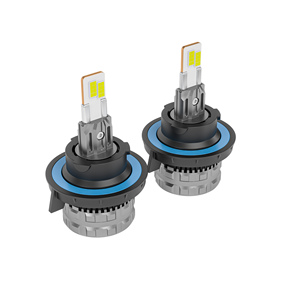 หลอดไฟหน้า LED H13 แบบท่อระบายความร้อนคู่ทองแดง 6500K แสงสีขาวเย็น สำหรับอัพเกรดไฟหน้ารถ Jeep Cherokee - Product Image 5