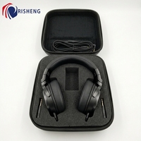 Étui de transport pour casque sans fil Bluetooth, personnalisé avec logo, en EVA rigide, antichoc, étanche, avec poche interne en maille