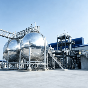 Système de récupération de CO2 liquide de qualité supérieure 13*30m2, générateur de LCO2 par carbonatation au borax avec bouteille de gaz - Product Image 1