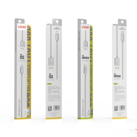Kabel Data USB LDNIO SY-03 Putih 2.1A Kabel Micro Harga Grosir Pabrik 2.1A Pengisian Cepat 1m Kabel Fleksibel Ponsel