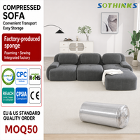 Nouveau Style Réglable Écologique Durable Combinaison Moderne Vide Meubles Compressé Salon Canapé