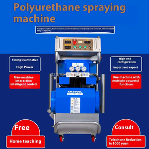 Machine de pulvérisation de <span class=keywords><strong>mousse</strong></span> de <span class=keywords><strong>polyuréthane</strong></span> et de revêtement polyurée multifonctionnelle Haomin pour isolation <span class=keywords><strong>thermique</strong></span> RTOS des murs, toitures et conteneurs - Product Image 3