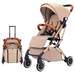 EN1888 Certificate foldable baby carriage Shandong baby stroller 3 in 1 luxury baby pram trolley with pulling pod