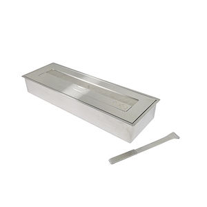 Chimenea de gas lineal de <span class=keywords><strong>bioetanol</strong></span> eléctrica de diseño moderno, chimeneas de etanol para el hogar de alta calidad con control remoto de acero - Product Image 6