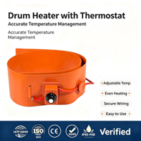 Chauffe-tambour robuste de 55 gallons pour la fusion de résine chimique, adhésif et silicone