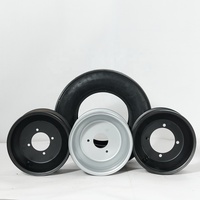 Pneu de tondeuse à gazon tubeless haute qualité neuf 16x6.50-8 6PR, pneu de chariot de jardin à crampons profonds haute capacité de charge pour rénovation